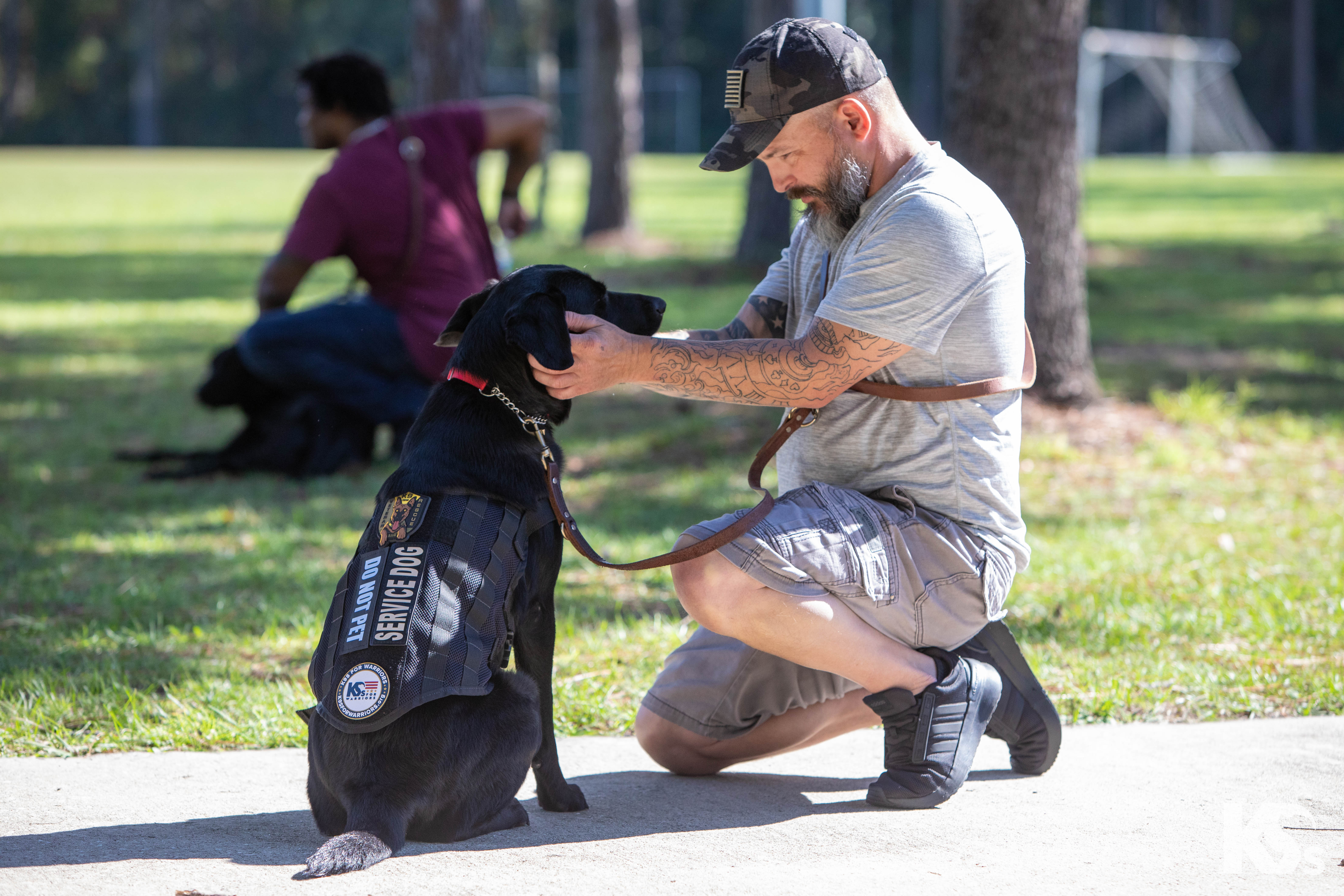 LibertyPaw founders with their dog